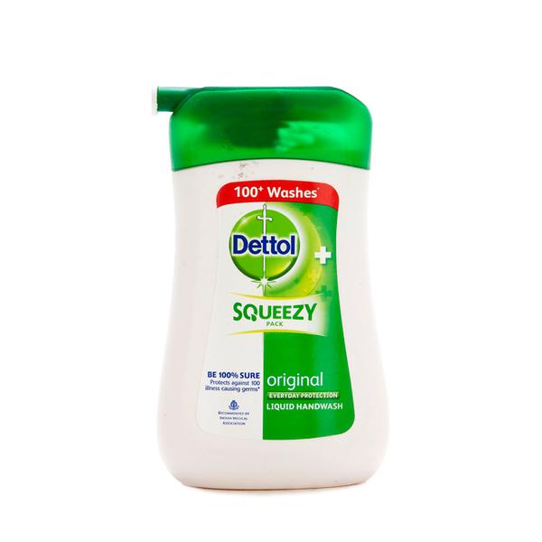 DETTOL HAND WASH SQZ ORGINAL 120ML